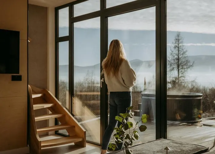 Casa de Férias Flowfort - Karkonosze - Mountain View - Private Hot Tub & Sauna *