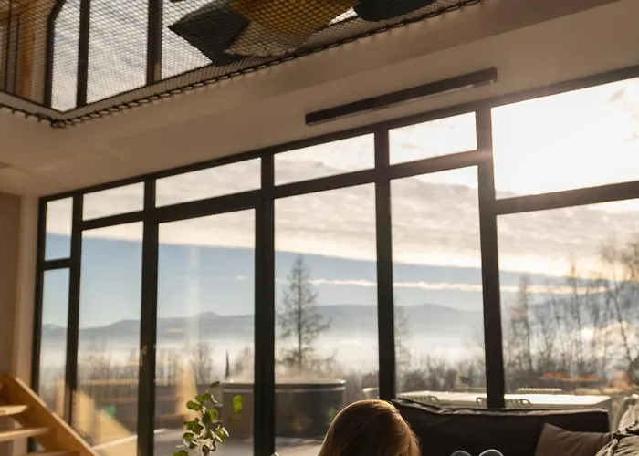 Flowfort - Karkonosze - Mountain View - Private Hot Tub & Sauna * Wojcieszyce