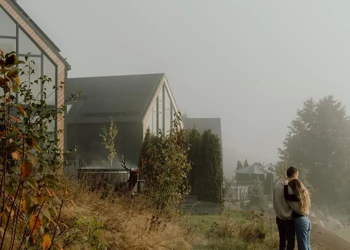 Feriehus Flowfort - Karkonosze - Mountain View - Private Hot Tub & Sauna